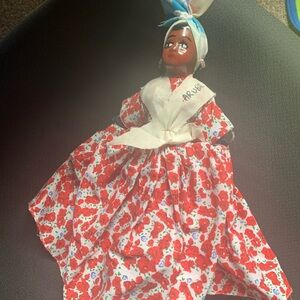 Aruba - Floral Red and White Doll